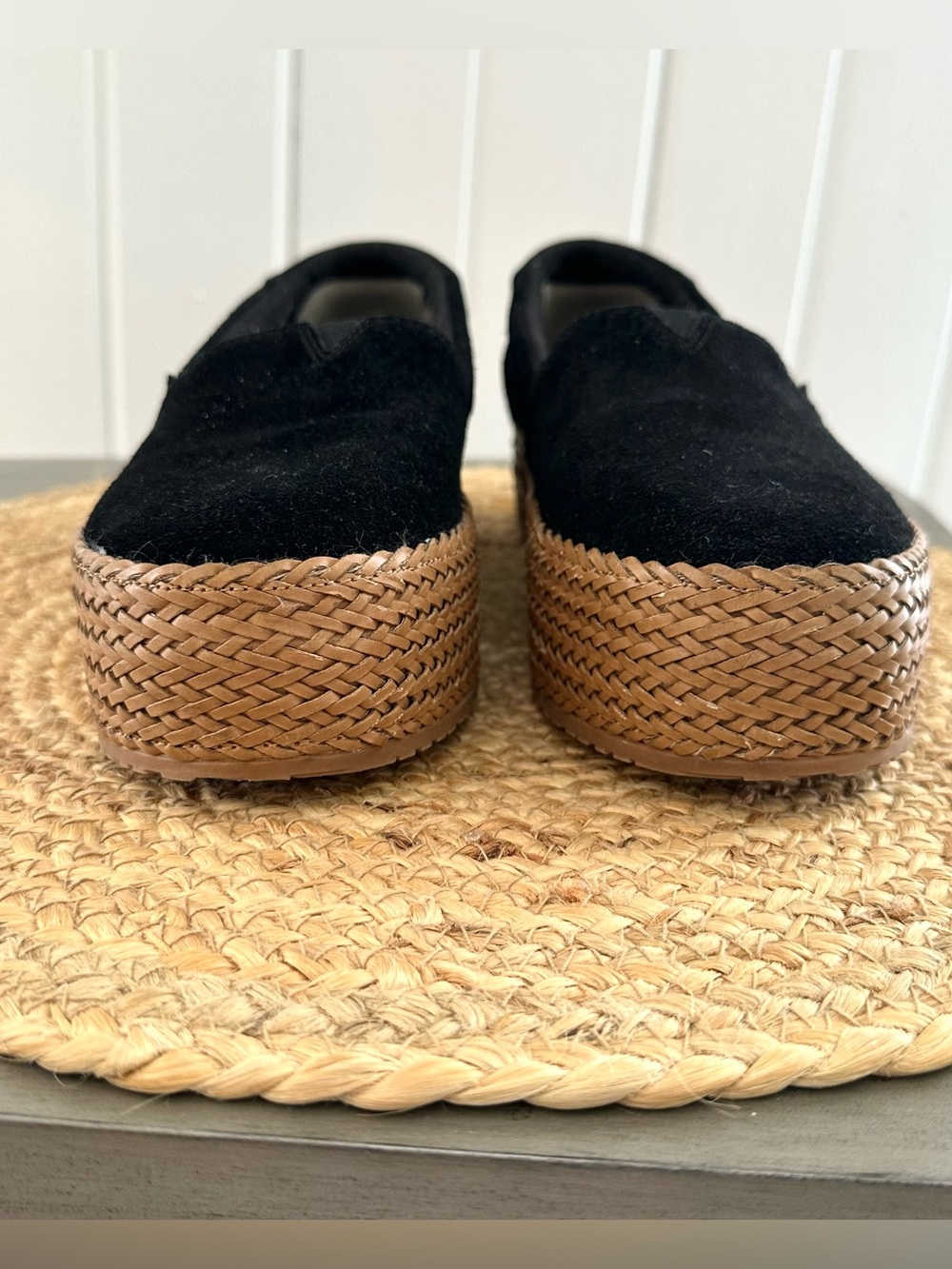 Tom’s Valencia Platform Espadrille Slip On Shoes Women’s Size 7 - Picture 4 of 9